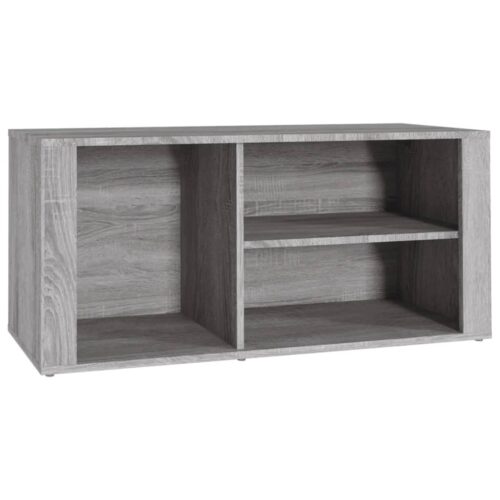 Shoe Cabinet Grey Sonoma 100x35x45cm Engineered Wood - Image 2