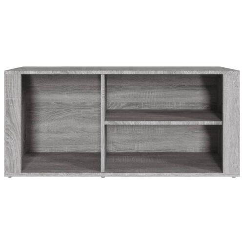 Shoe Cabinet Grey Sonoma 100x35x45cm Engineered Wood - Image 5