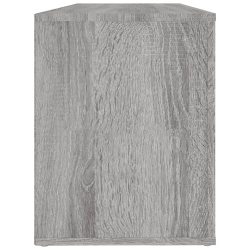 Shoe Cabinet Grey Sonoma 100x35x45cm Engineered Wood - Image 6