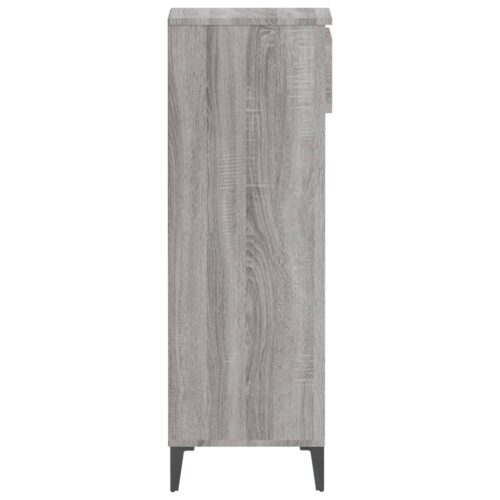 Shoe Rack Grey Sonoma 40x36x105cm Engineered Wood - Image 7