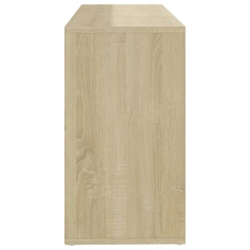 Shoe Bench White Sonoma Oak 103x30x54.5cm Engineered Wood - Image 6