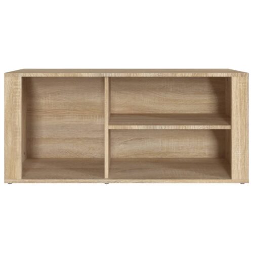 Shoe Cabinet Sonoma Oak 100x35x45cm Engineered Wood - Image 5