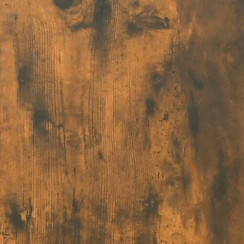 Shoe Cabinet Smoked Oak 102x36x60cm Engineered Wood - Image 8