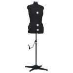 Adjustable Dress Form Female Blackm Size 40-46
