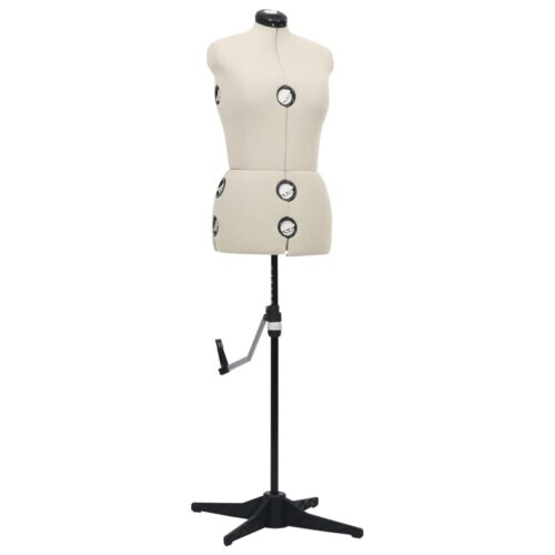 Adjustable Dress Form Female Creamm Size 40-46