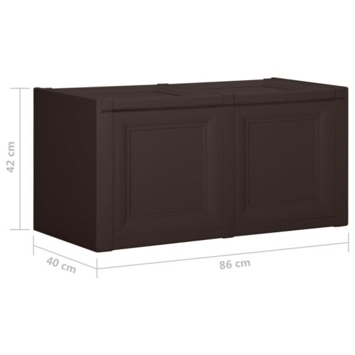 Cushion Box Brown 86x40x42cm 85 L - Image 8
