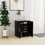 Wooden Shoe Cabinet Shoes Storage Door Rack Shelf Wood Hallway Entry Organiser