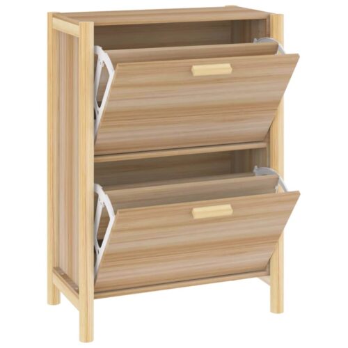 Shoe Cabinet 57.5x33x80cm Engineered Wood - Image 8