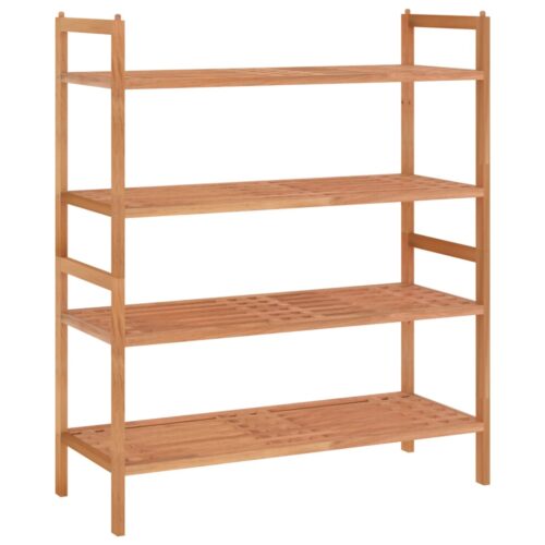 Shoe Racks 2pcs 69x27x41cm Solid Wood Walnut - Image 2