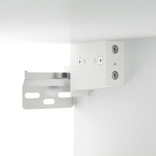 Wall Shoe Cabinet White 100x35x38cm Engineered Wood - Image 7