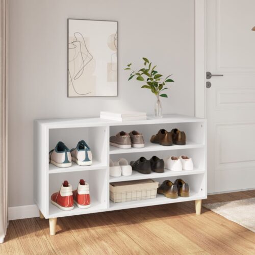 Wooden Shoe Cabinet Shoes Storage Bench Rack Shelf Wood Hallway Table Organiser