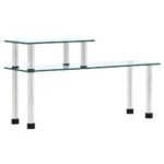 Kitchen Shelf Transparent 45x16x26cm Tempered Glass