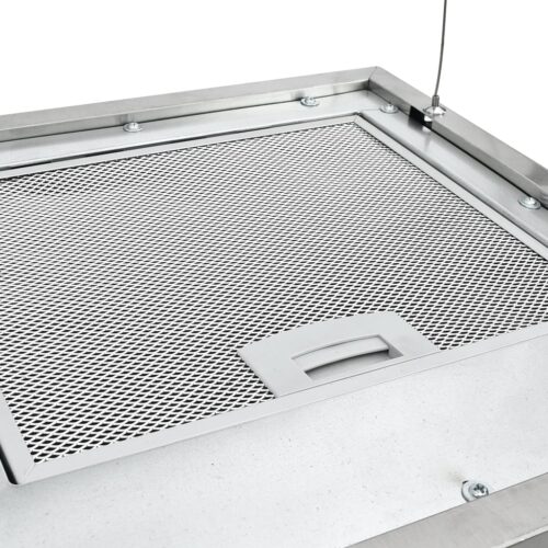 Hanging Island Range Hood Touch Sensor LCD 37cm Stainless Steel - Image 6