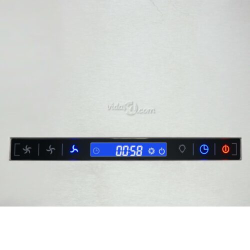 Hanging Island Range Hood Touch Sensor LCD 37cm Stainless Steel - Image 7