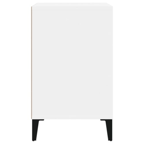 Shoe Cabinet White 102x36x60cm Engineered Wood - Image 4
