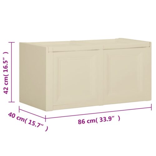 Cushion Box Angora White 86x40x42cm 85 L - Image 8