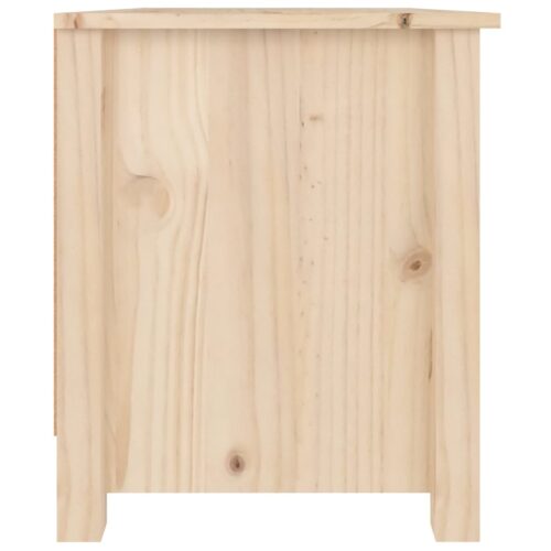 Shoe Cabinet 70x38x45.5cm Solid Wood Pine - Image 7