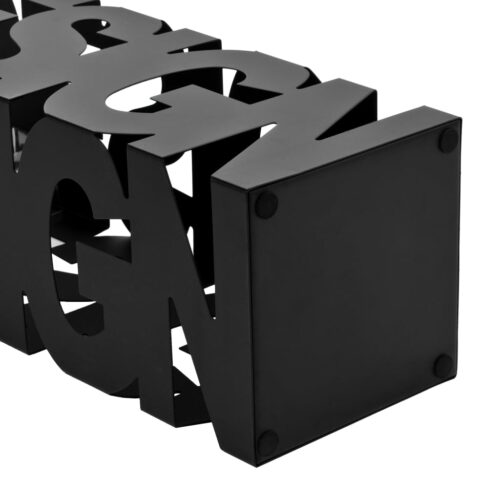 Umbrella Stand Design Steel Black - Image 3