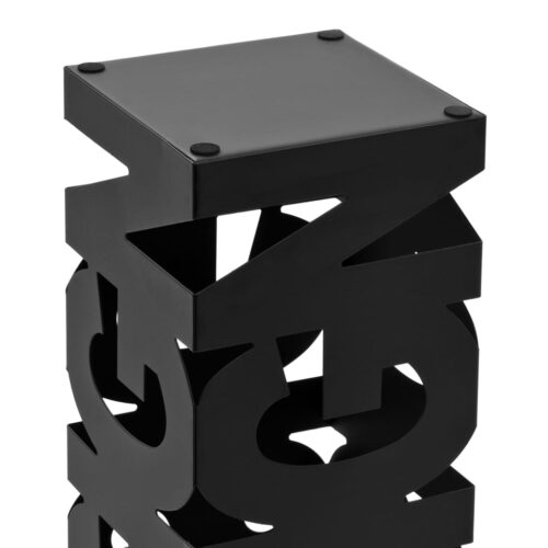 Umbrella Stand Design Steel Black - Image 4