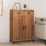 Shoe Rack 75x40x110cm Solid Pinewood
