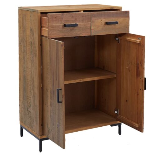 Shoe Rack 75x40x110cm Solid Pinewood - Image 4