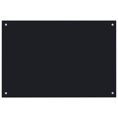 Kitchen Backsplash Black 90x60cm Tempered Glass - Image 2