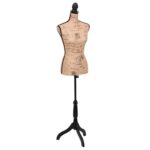 Ladies Bust Display Bust Brown Black Jute Female Dressmakers Dummy Mannequin Display