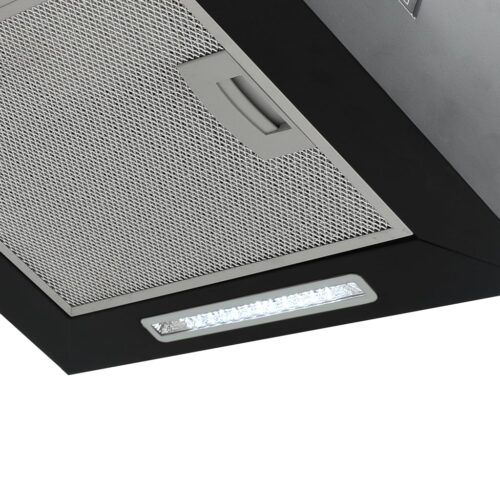 Hanging Island Range Hood Touch Sensor LCD 55cm Powder-coated Steel - Image 5