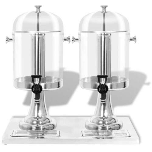 Double Juice Dispenser Stainless Steel 2 x 8 L - Image 2