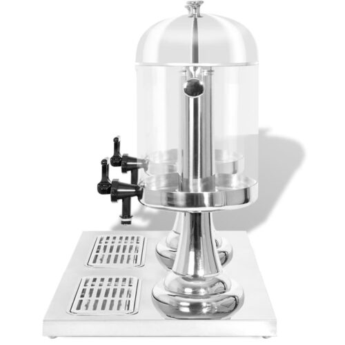 Double Juice Dispenser Stainless Steel 2 x 8 L - Image 3