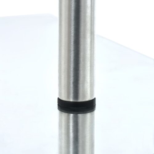 3-Tier Corner Kitchen Shelf Tempered Glass - Image 7