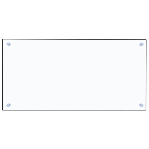 Kitchen Backsplash Transparent 80x40cm Tempered Glass - Image 2