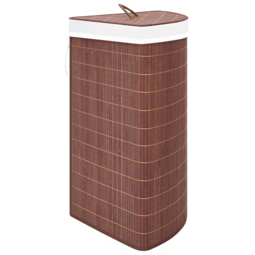 Bamboo Corner Laundry Basket Brown 60 L - Image 5