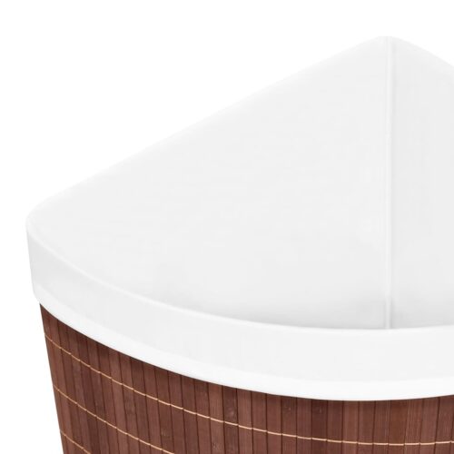 Bamboo Corner Laundry Basket Brown 60 L - Image 6