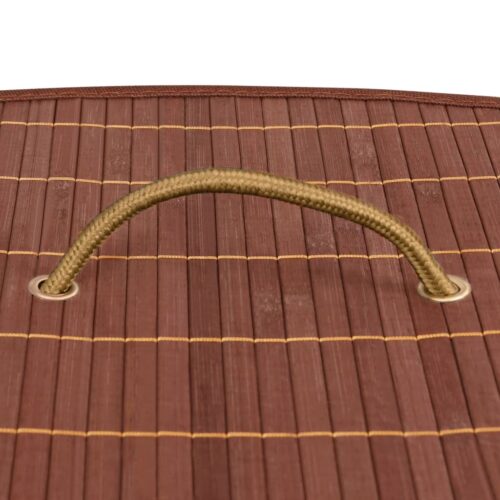 Bamboo Corner Laundry Basket Brown 60 L - Image 7