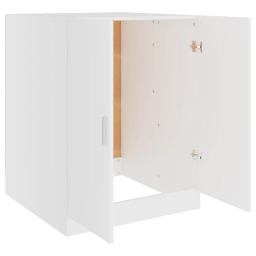 Washing Machine Cabinet White 71x71.5x91.5cm - Image 5