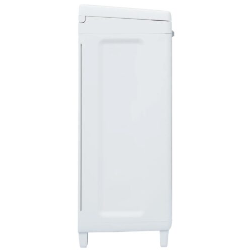 Garden Dustbin with 3 Bags Light Grey 65x38x102cm - Image 5