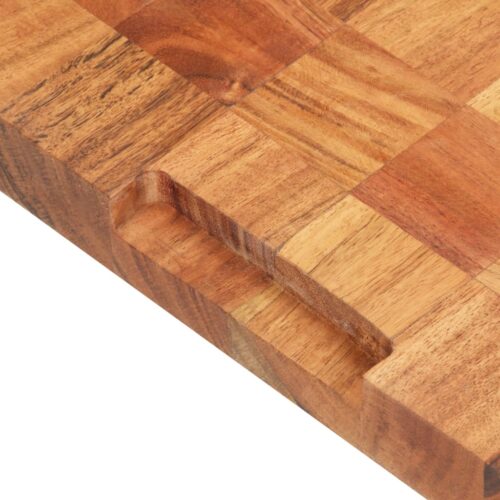 Chopping Board 50x34x3.8cm Solid Acacia Wood - Image 5