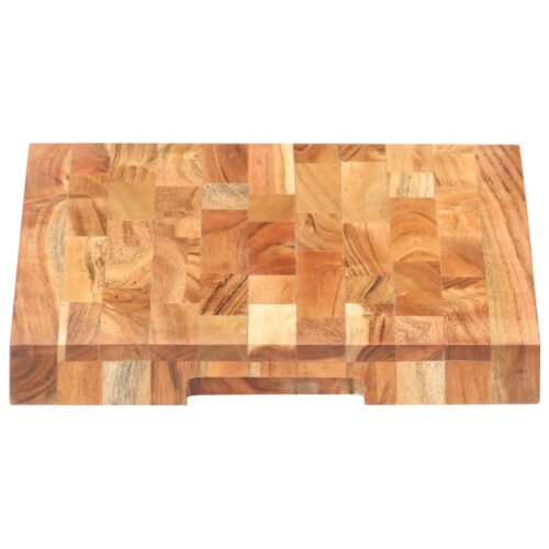Chopping Board 40x30x4cm Solid Acacia Wood - Image 3