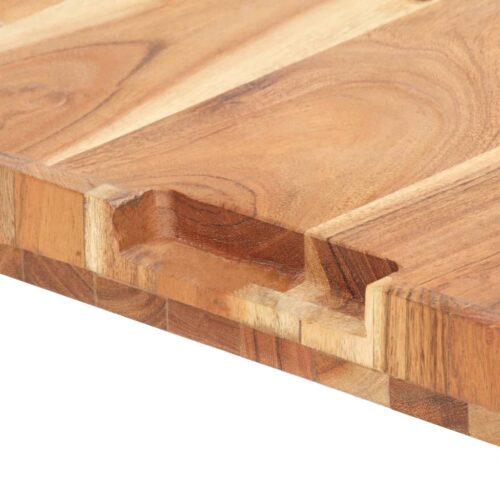 Chopping Board 40x30x4cm Solid Acacia Wood - Image 5