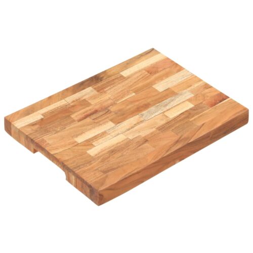 Chopping Board 40x30x4cm Solid Acacia Wood - Image 8
