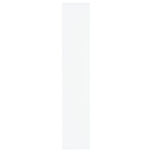 Shoe Cabinet White 54x34x183cm Engineered Wood - Image 5