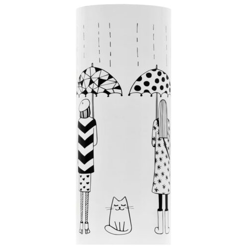 Umbrella Stand Women Steel White - Image 2