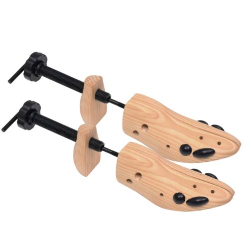 Shoe Trees Size 36-40 Solid Pine Wood - Image 2