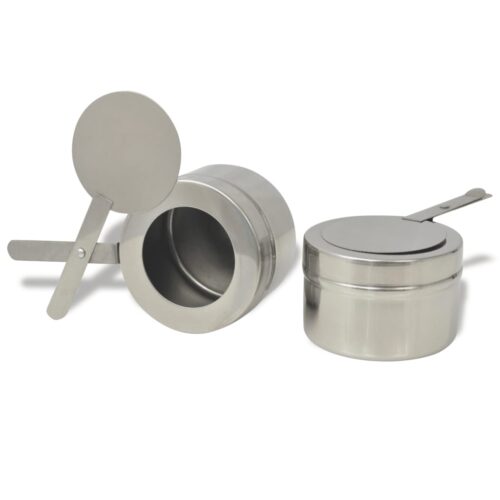 4-Piece Chafing Dish Bain Marie Set Stainless Steel Buffet Food Warmer - Image 9