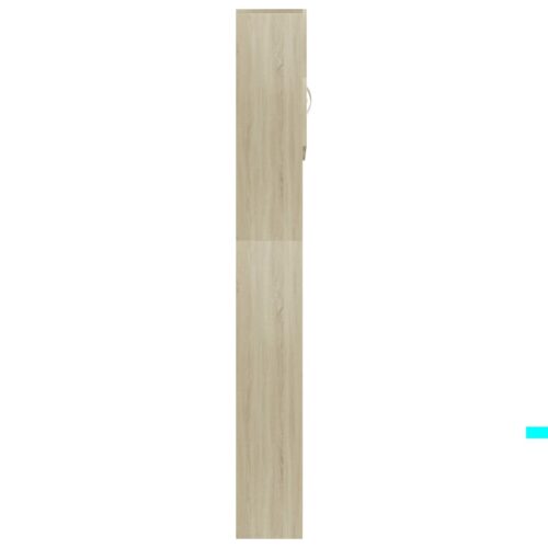 Washing Machine Cabinet Sonoma Oak 64x25.5x190cm Engineered Wood - Image 7