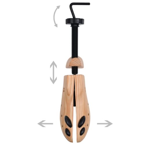 Shoe Trees Size 41-46 Solid Pine Wood - Image 6