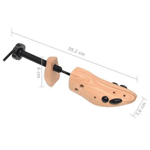 Shoe Trees Size 41-46 Solid Pine Wood - Image 9