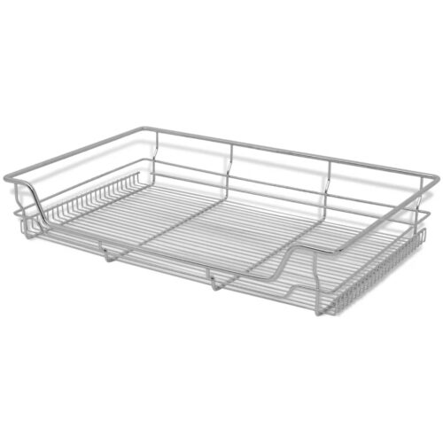 Pull-Out Wire Baskets 2pcs Silver 800mm - Image 3