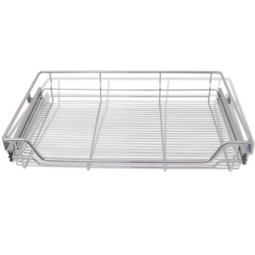 Pull-Out Wire Baskets 2pcs Silver 800mm - Image 4